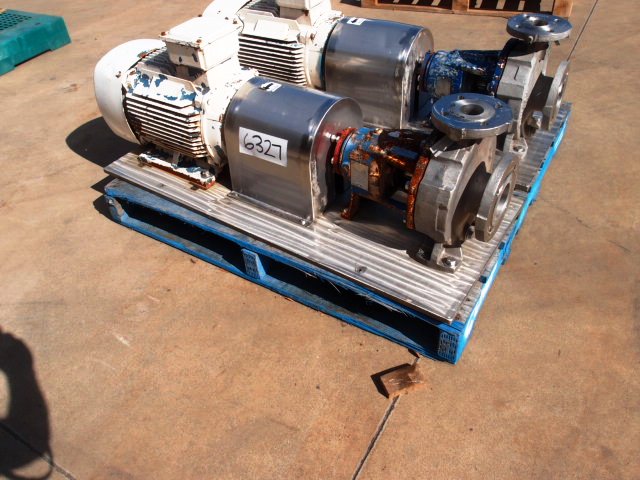 Centrifugal Pump, Flowserve, IN: 80mm Dia, OUT: 50mm Dia