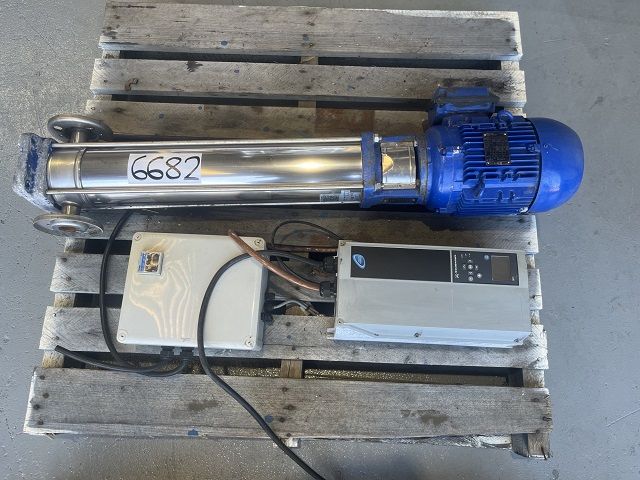 Multistage Pump, Lowara, 5SV25FO40T-D, IN/OUT: 75mm Diam