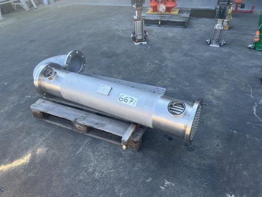 Shell & Tube Heat Exchanger, HIPEX, PT-250-18-1500, 250mm Dia x 1500mm L